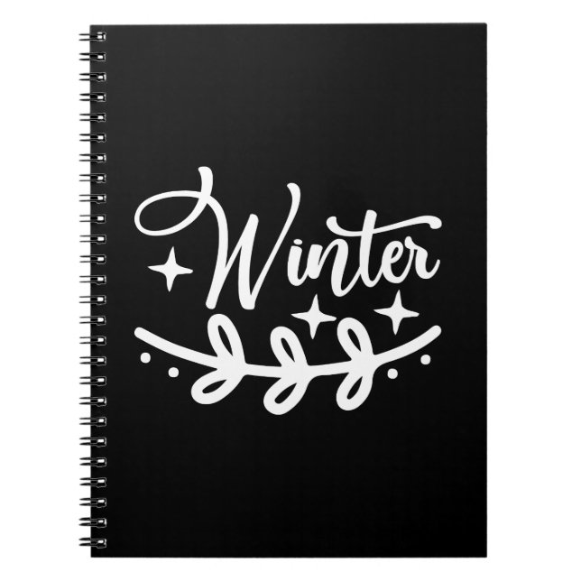 Caderno Espiral Inverno (Frente)