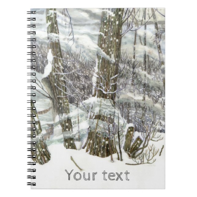 Caderno Espiral Inverno (Frente)