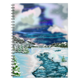 Caderno Espiral Inverno