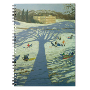 Caderno Espiral Inverno 2002 da casa da abadia de Calke