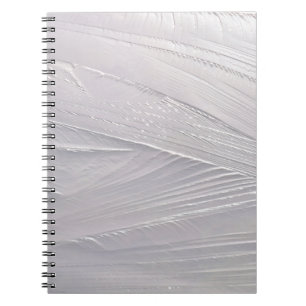 Caderno Espiral Inverno branco de sorvete