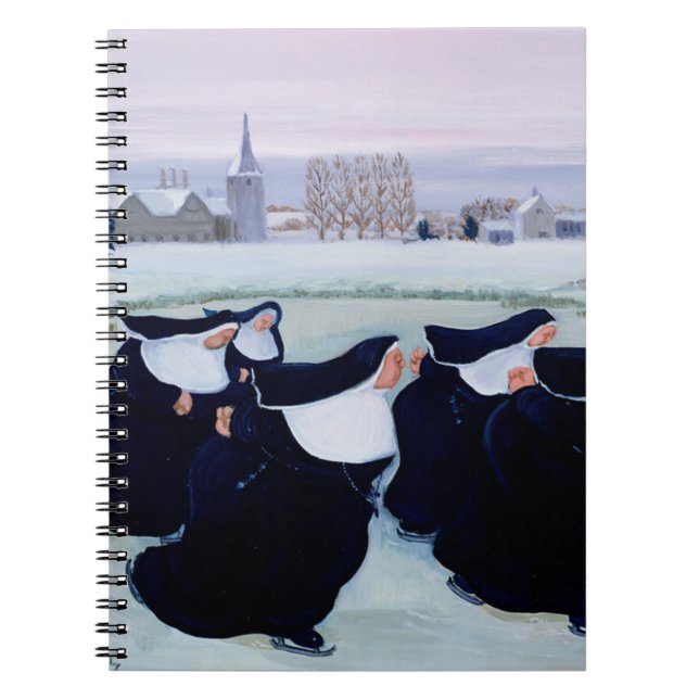 Caderno Espiral Inverno no convento (Frente)
