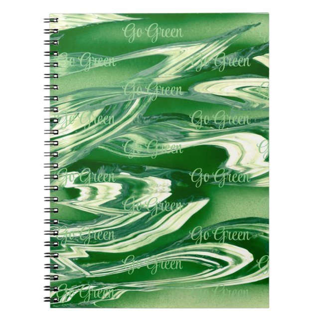 Caderno Espiral Ir Verde (Frente)