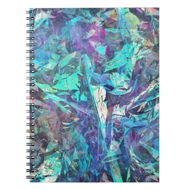 Caderno Espiral iridescente (Frente)