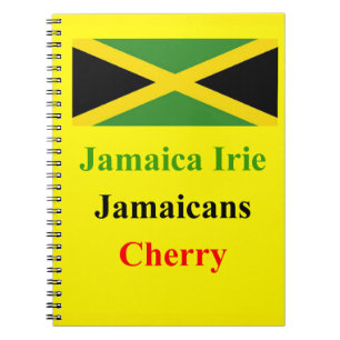 Caderno Espiral íris da Jamaica