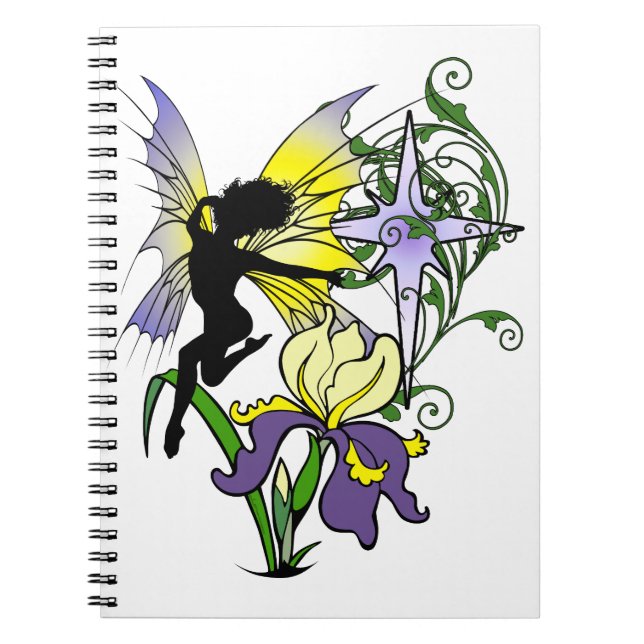 Caderno Espiral Iris Shadow Fairy (Frente)