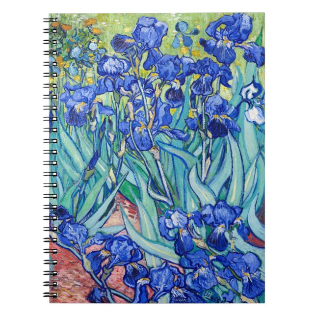 Caderno Espiral Irises Vincent van Gogh (Frente)