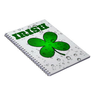 Caderno Espiral Irish Floating Clover