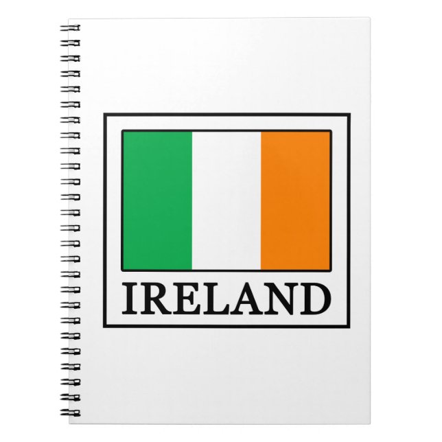 Caderno Espiral Irlanda (Frente)