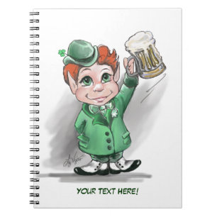 Caderno Espiral Irlandês Cheers! Notebook