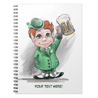 Caderno Espiral Irlandês Cheers! Notebook