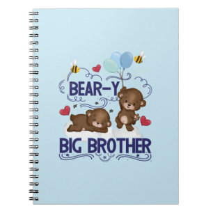 Caderno Espiral Irmão Muito Grande Punção de Urso
