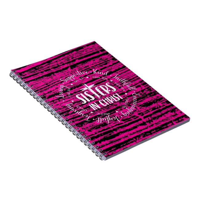 Caderno Espiral Irmãs em Cristo (Lado Direito)