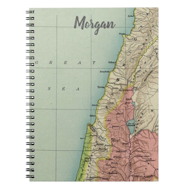 Caderno Espiral Israel B.C. com Mar de Excelente (Frente)