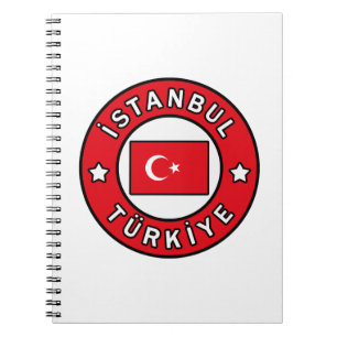 Caderno Espiral Istambul Türkiye