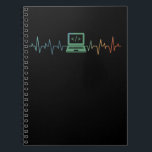 Caderno Espiral IT Developer Computer Heartbeat Software Coder<br><div class="desc">IT Developer Computer Heartbeat Software Coder . Programming Computer Science Coding.</div>