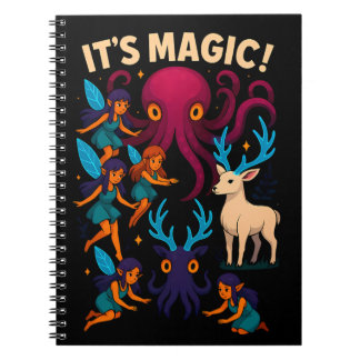 Caderno Espiral It`s magic