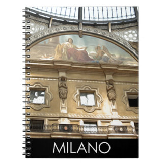 CADERNO ESPIRAL ITALIA MILANO