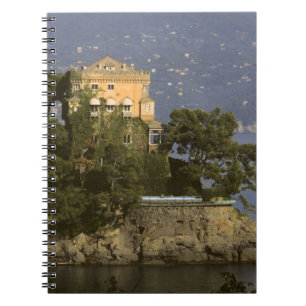 Caderno Espiral Itália, Portofino. Vida cênica na