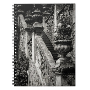 Caderno Espiral Itália, Província de Lecco, Varenna. Villa Monaste