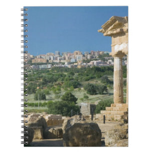 Caderno Espiral Itália, Sicília, Agrigento, La Valle dei Templi,