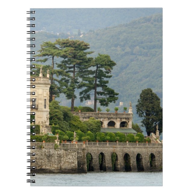 Caderno Espiral Itália, Stresa, Lago Maggiore, Isola Bella 2 (Frente)
