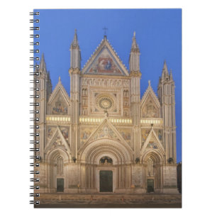 Caderno Espiral Itália, Úmbria, Orvieto, Catedral de Orvieto