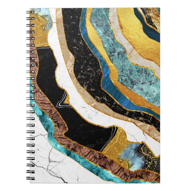 Caderno Espiral italian marble (Frente)