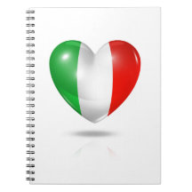 Italiano Amore Heart - Notebook