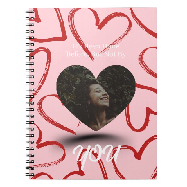 Caderno Espiral 'It's Been Done Before, But Not By You' Empowering (Frente)