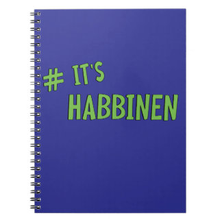 Caderno Espiral #It's Habbenin