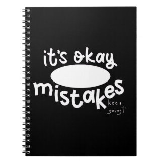 CADERNO ESPIRAL IT'S OKAY NOTEBOOK