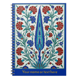 Caderno Espiral Iznik