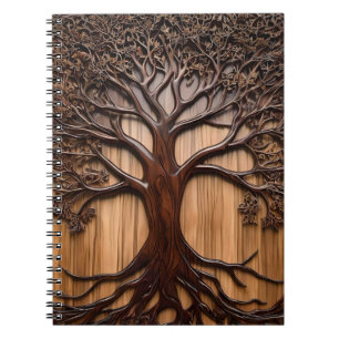 Caderno Espiral Jacaranda Tree: A Artista da Natureza na Madeira,