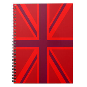 Caderno Espiral Jack da União Vermelha