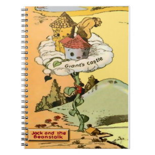 Caderno Espiral Jack e o notebook espiral Beanstalk
