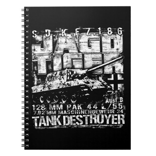 CADERNO ESPIRAL JAGDTIGER (Frente)