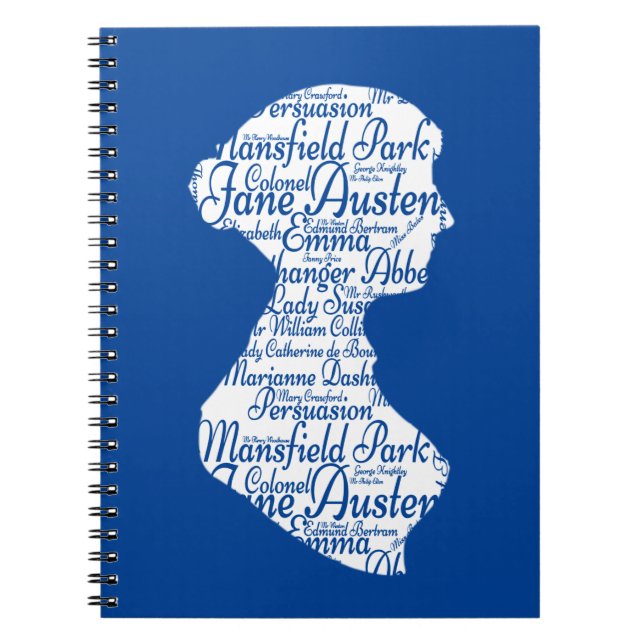 Caderno Espiral Jane Austen Inspirou Diário (Frente)
