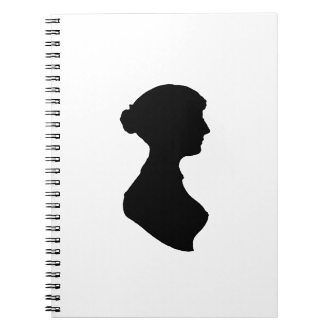 Caderno Espiral Jane Austen Victorian Notepad (Frente)