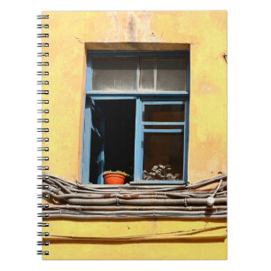 Caderno Espiral Janela em Santo-Petersburgo