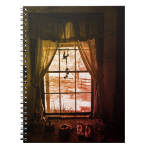 Caderno Espiral Janela Romântica