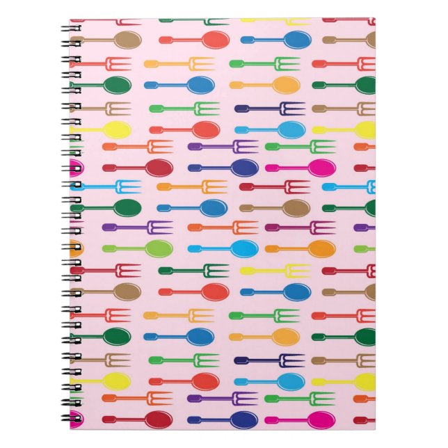 Caderno Espiral Jantando a textura (Frente)