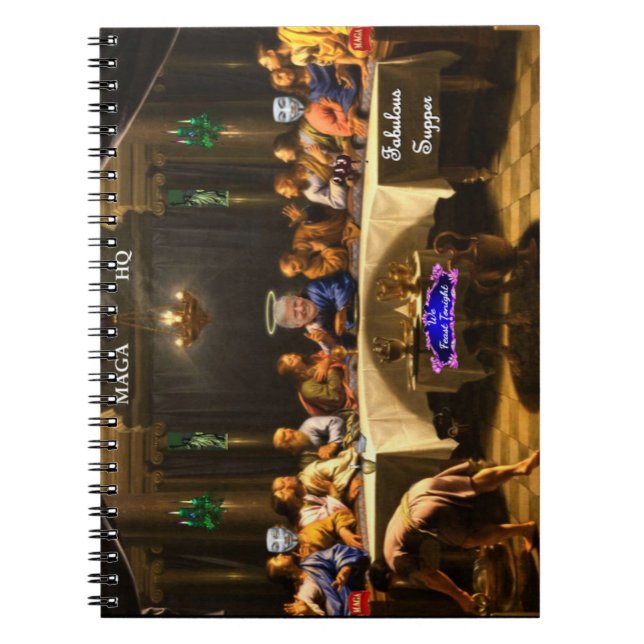 Caderno Espiral Jantar fabuloso (Frente)