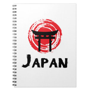 Caderno Espiral Japão