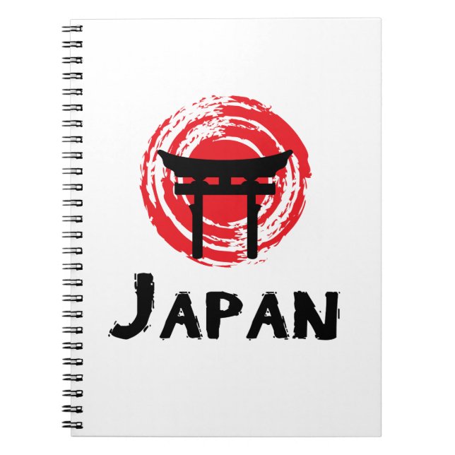 Caderno Espiral Japão (Frente)