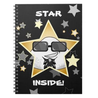 Caderno Espiral Japonês engraçado Riceball