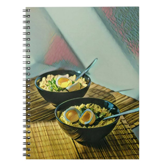 Caderno Espiral Japonês Ramen Gift (Frente)