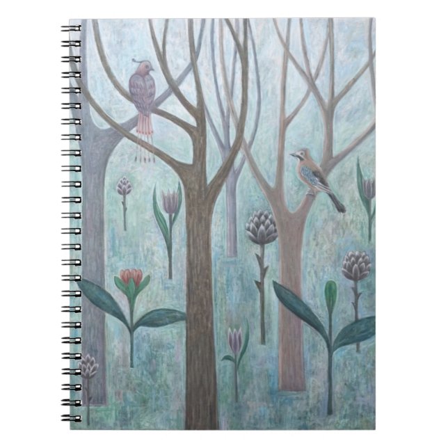 Caderno Espiral Jardim 2005 da fantasia (Frente)