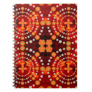 Caderno Espiral Jardim bonito Floral