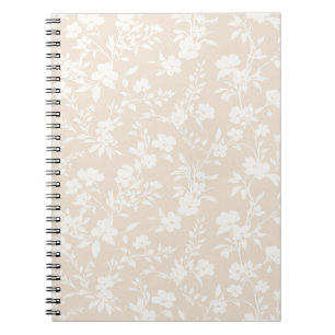 Caderno Espiral Jardim Botânico Neutro - Linho Macio